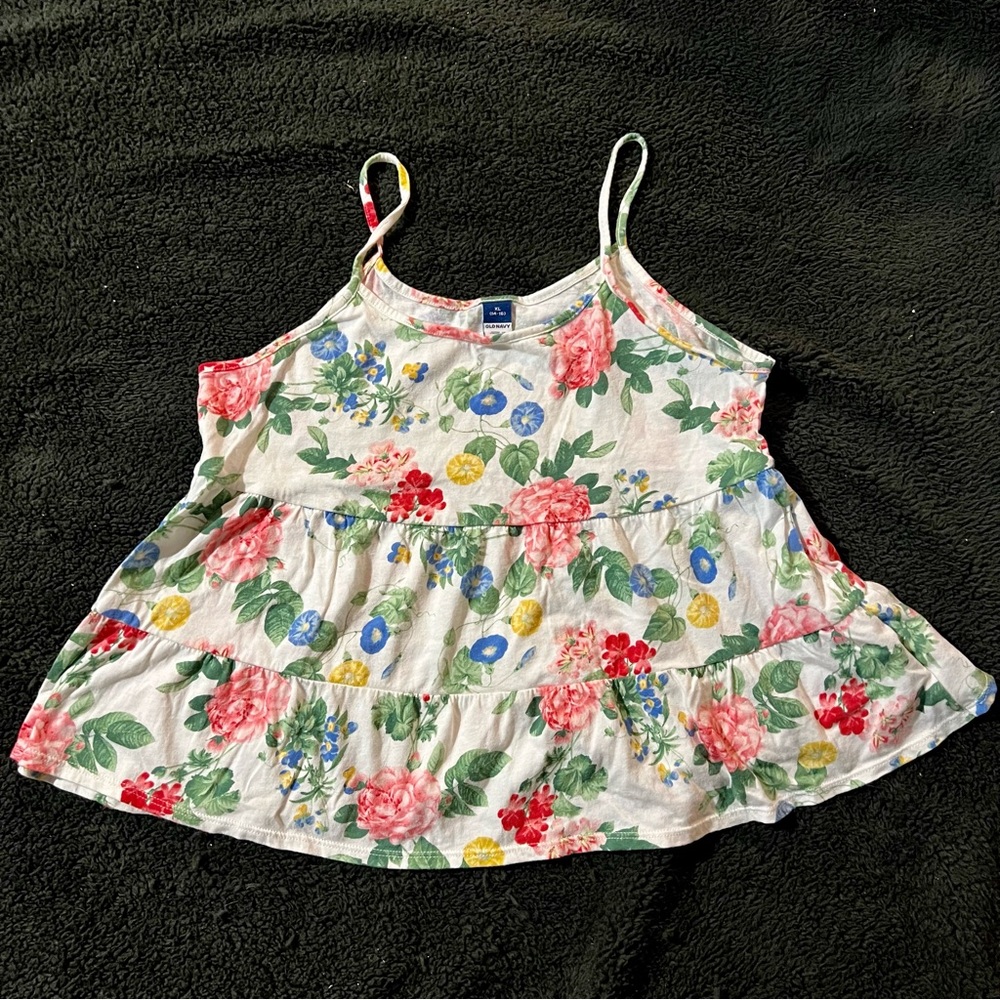 Old Navy floral Top - Size XL 14/16